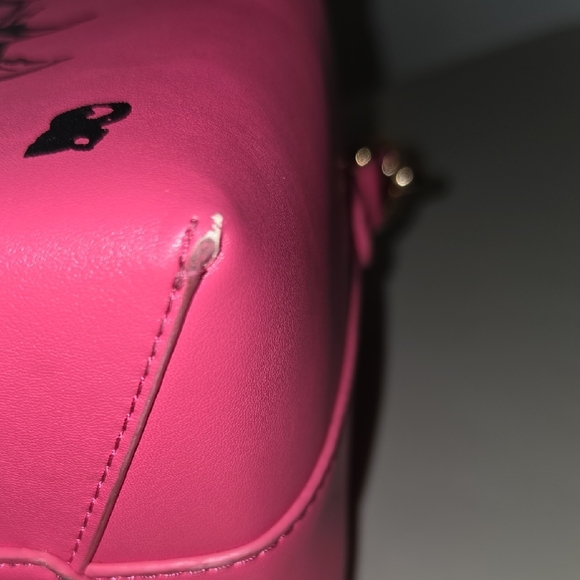 Pink Pagoda-Print Crossbody Bag - Picture 6 of 8